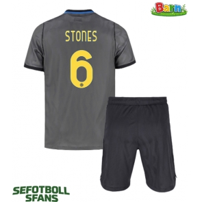 Inter Milan John Stones #6 Tredjeställ Barn 2026-27 Kortärmad (+ Korta byxor)